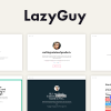 LazyGuy – Personal Landing Page HTML Template for Everyone