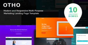 Otho – Landing Page Set