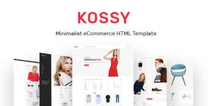 Kossy – Minimalist eCommerce HTML Template