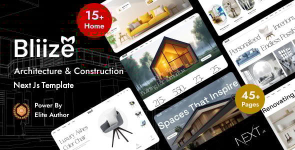 Bliize | Architecture Construction Next Js Template Bliize | Architecture Construction Next Js Template