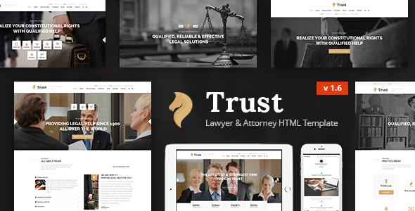 Trust – Lawyer & Attorney Business HTML Template Trust – Lawyer & Attorney Business HTML Template