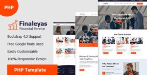 Finaleyas – Corporate & Financial Business PHP Template