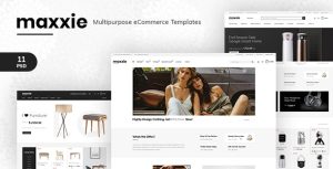 Maxxie – Multipurpose eCommerce PSD Template
