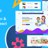 Kinco – Day Care & Kindergarten React, NextJs Template