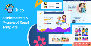 Kinco – Day Care & Kindergarten React, NextJs Template