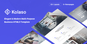 Kolaso – Modern Multi-Purpose HTML5 Template