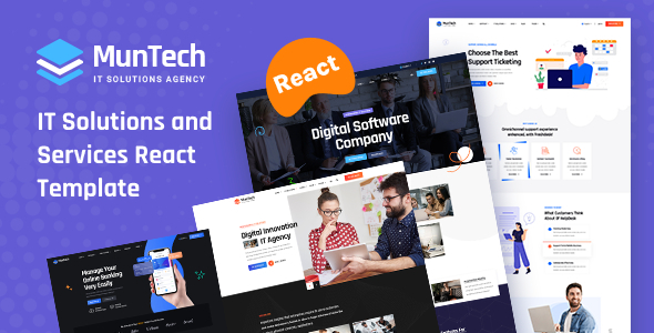 Muntech – Technology & IT Solutions React Template Muntech – Technology & IT Solutions React Template