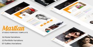 Martian – Studio Purpose HTML Template