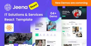 Jeena – Technology & IT Solutions React Template