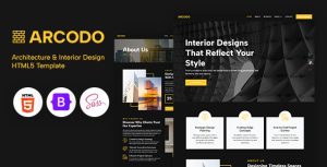 Arcodo – Architecture & Interior Design HTML5 Template