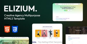 Elizium – Creative Business and Innovative HTML5 Template