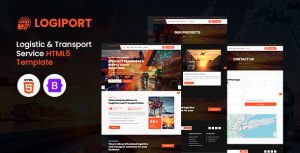 Logiport – Logistic & Transport Service HTML5 Template