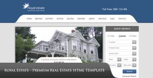 Royal Estate – Premium HTML Template