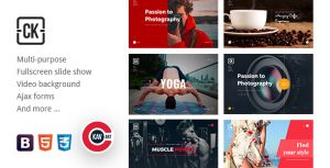 CK – Coming Soon Creative HTML Multipurpose Template