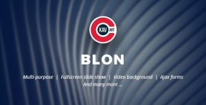 Blon – Personal Portfolio Template