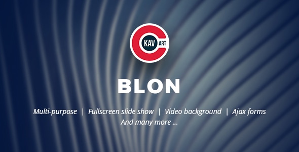 Blon – Personal Portfolio Template Blon – Personal Portfolio Template