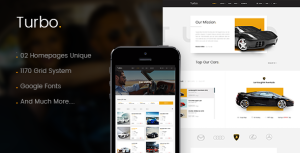 Turbo – Car Rental HTML Template