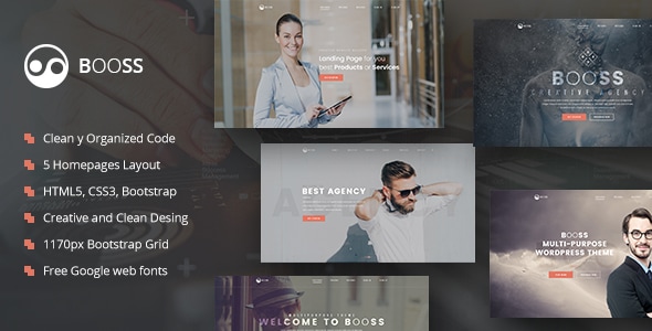 Booss | Creative Multipurpose Marketing HTML Template Booss | Creative Multipurpose Marketing HTML Template