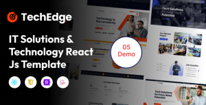 TechEdge – IT Solutions & Technology React Js Template