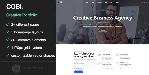 Cobi – Creative Portfolio HTML5 Template Cobi – Creative Portfolio HTML5 Template