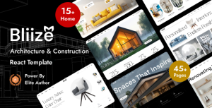 Bliize | Architecture Construction React Template