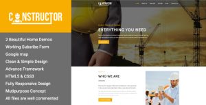 Constructor – Premium Construction HTML Theme