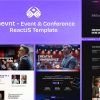 Daevnt – Event & Conference ReactJS Template