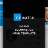 Ex Watch – Single Product eCommerce HTML