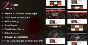 Handicraft – Product Shop Template