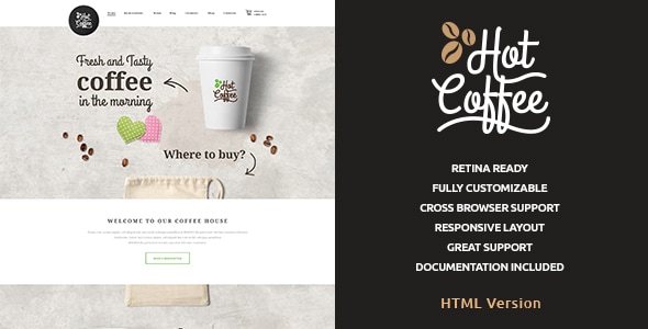 Hot Coffee | Cafe & Restaurant HTML Template Hot Coffee | Cafe & Restaurant HTML Template