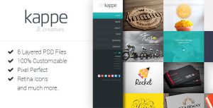 Kappe – Creative Full Screen HTML5 Template