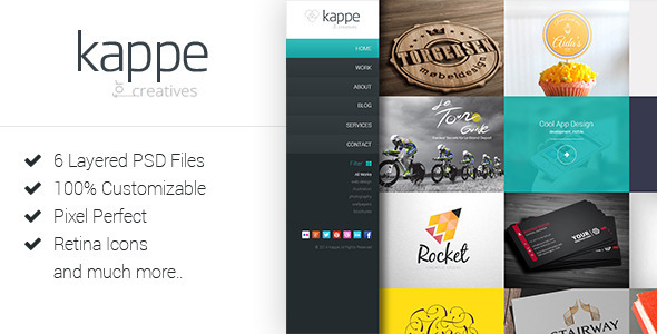 Kappe – Creative Full Screen HTML5 Template Kappe – Creative Full Screen HTML5 Template