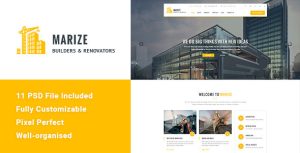 Marize – Construction & Building HTML Template