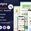 MarketPro – eCommerce Multivendor Next JS Template Multipurpose