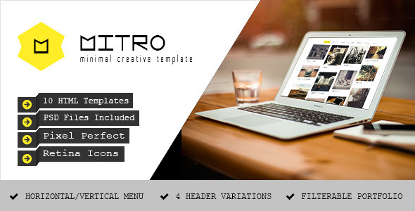 Mitro – Minimal HTML Template Mitro – Minimal HTML Template