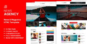News Agency – Magazine HTML