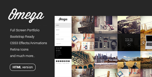 Omega – Full Width HTML Portfolio Omega – Full Width HTML Portfolio