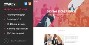 Owkey – Multi-Concept HTML5 template