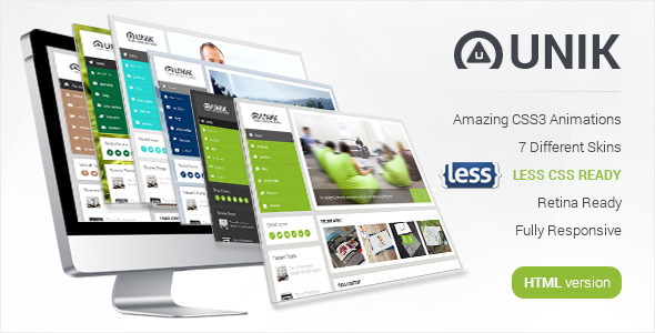 Unik – Ultimate HTML5 Template Unik – Ultimate HTML5 Template