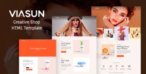 Viasun – Creative Cosmetic Store HTML