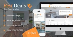 Best Deals | Property Sales & Rental Site Template