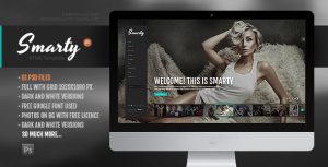 Smarty – Creative Agency & Portfolio Template with RTL Version