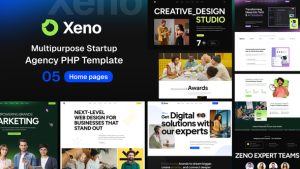 Xeno – Startup & Agency PHP Template