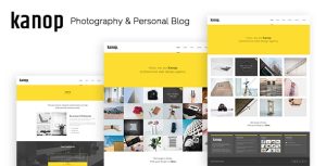 Kanop – Photography & Personal Blog HTML Template