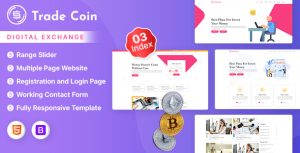 Trade Coin – Bitcoin Crypto Currency HTML Template