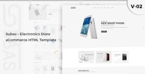 Subas – Electronics Store eCommerce HTML Template