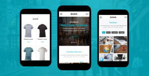 Bara – Creative Mobile Template