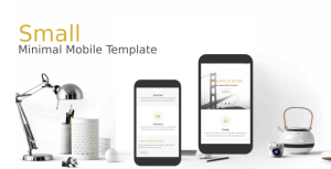 Small – Minimal Mobile Template