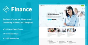 Finance – Business & Financial HTML5 Template