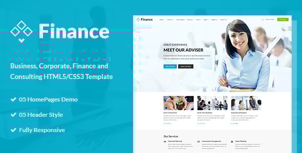 Finance – Business & Financial HTML5 Template Finance – Business & Financial HTML5 Template